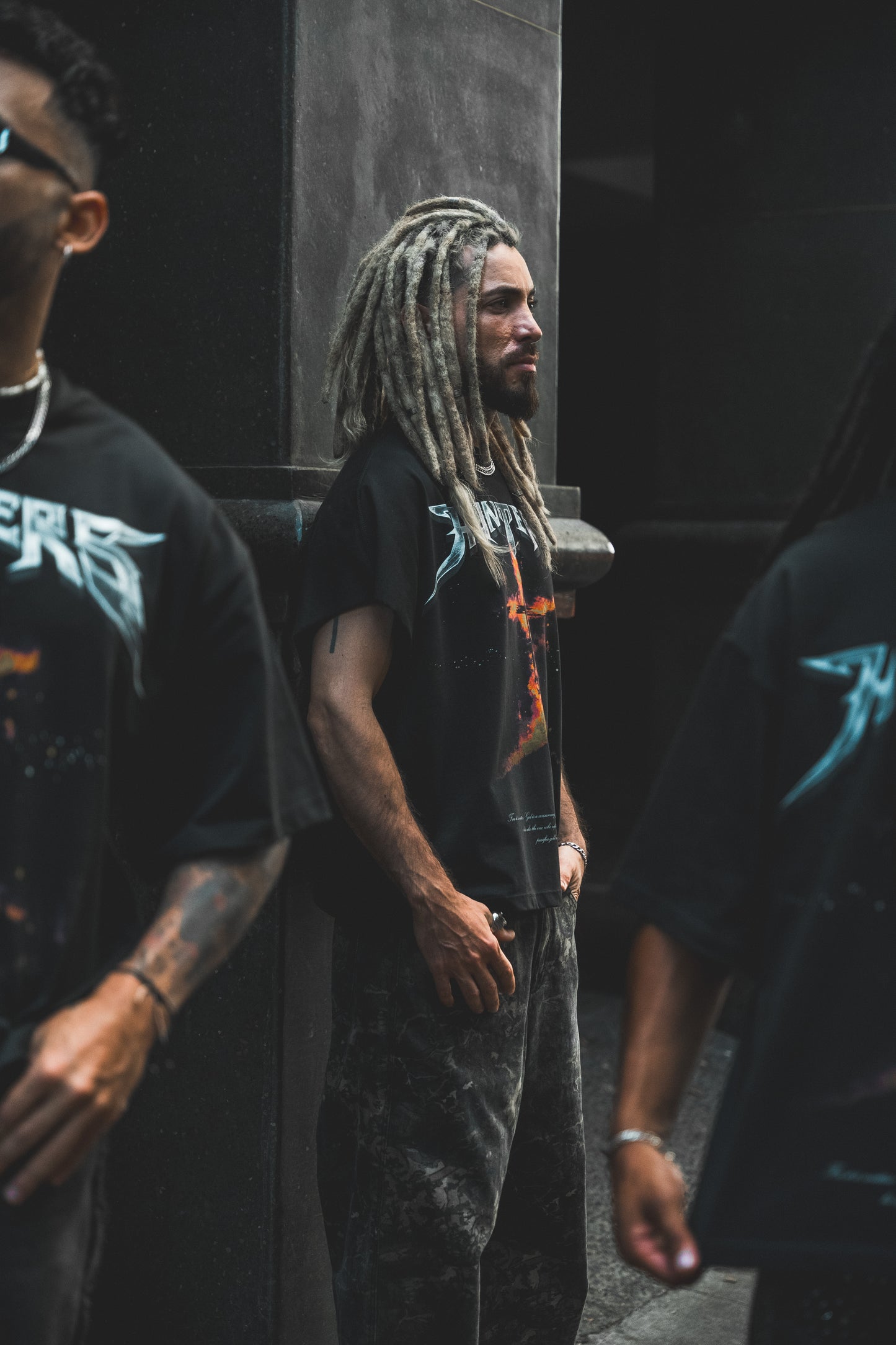 Hunters T-shirt Black