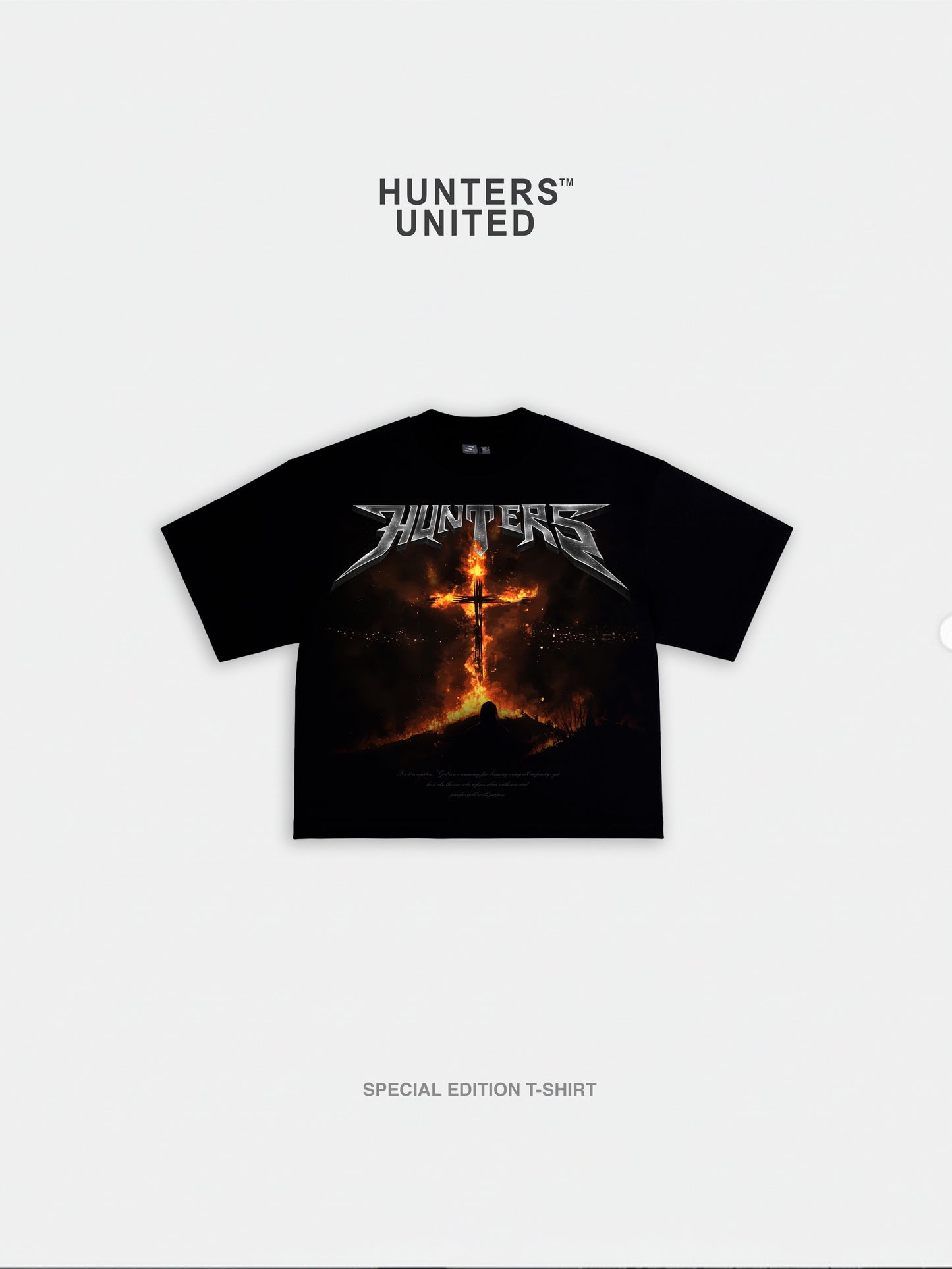 Hunters T-shirt Black