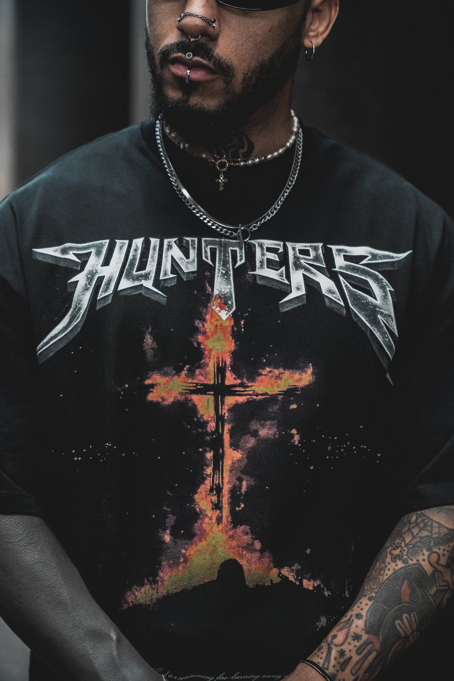 Hunters T-shirt Black