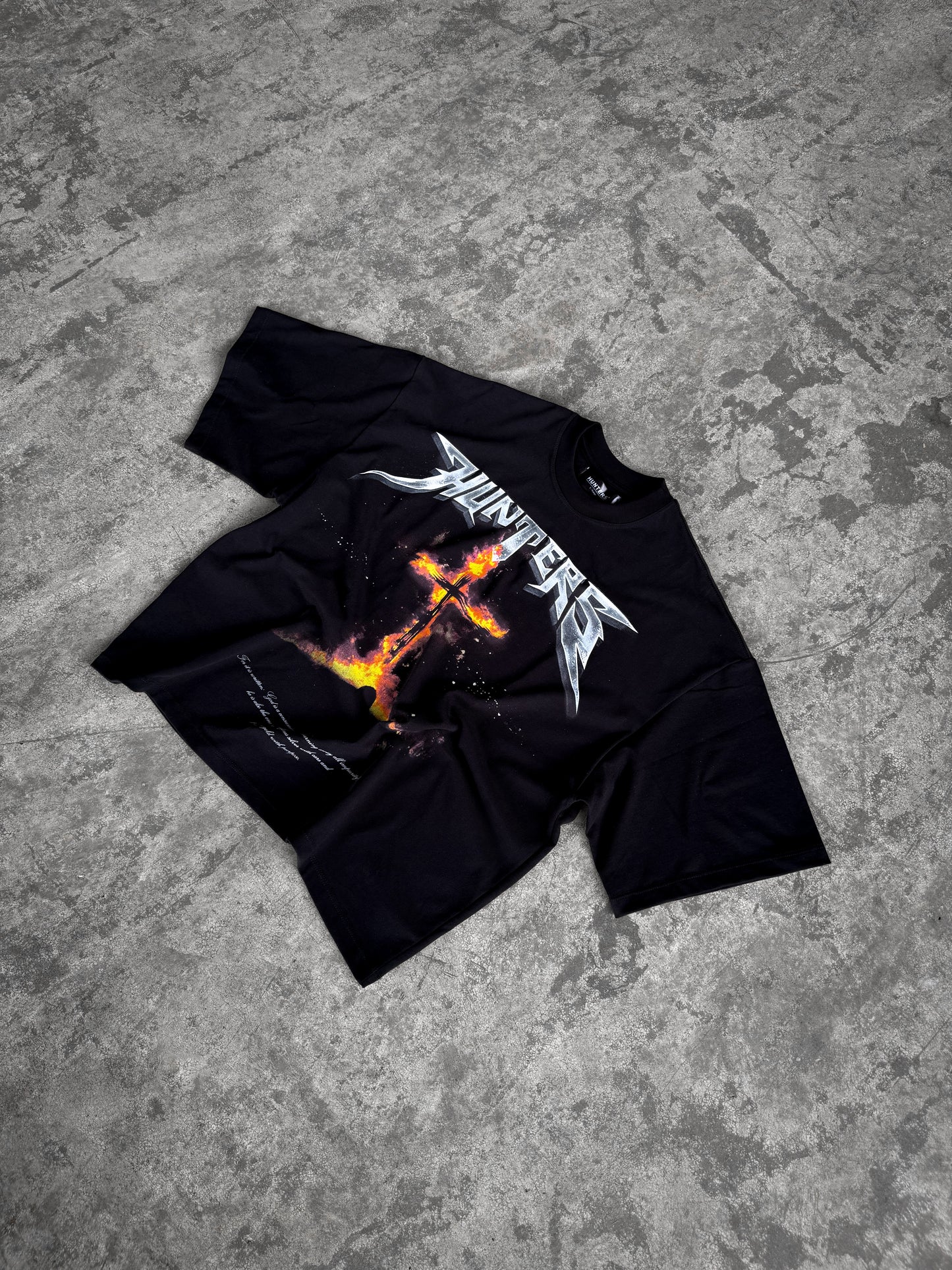 Hunters T-shirt Black